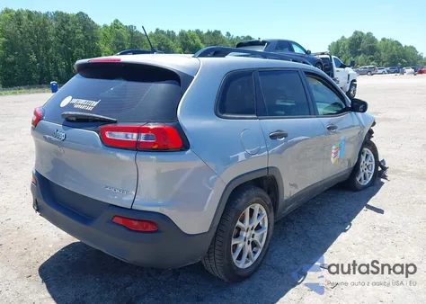 2015 Jeep Cherokee Sport из США, поврежденный, VIN 1C4PJLAB4FW730836